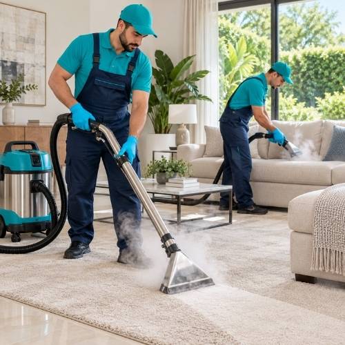 Steam cleaning section image